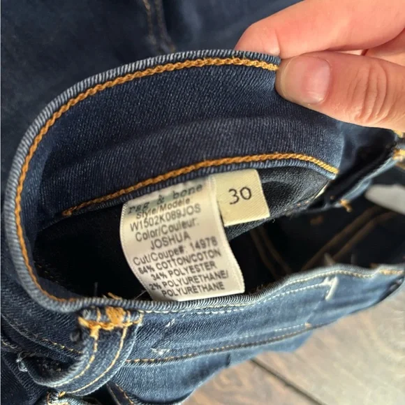 rag & bone Skinny Jeans - size 30 - excellent condition! - Picture 7 of 7